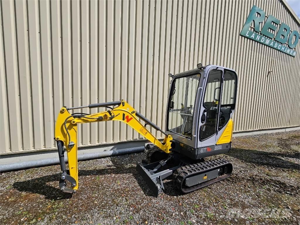 Wacker ET 16 Mini excavators < 7t