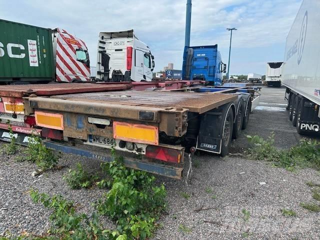 Närko S3HF11K11 Containerframe/Skiploader semi-trailers