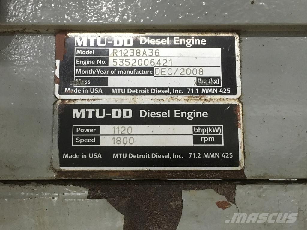 MTU 12V2000 USED Engines
