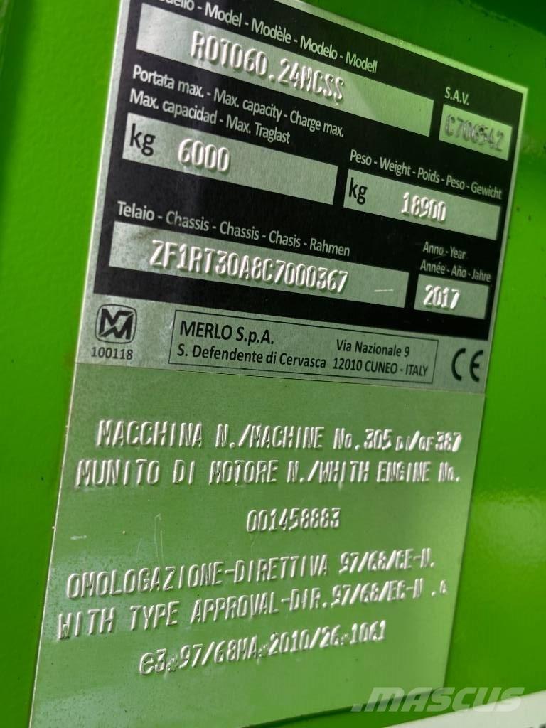 Merlo Roto 60.24 Telescopic handlers