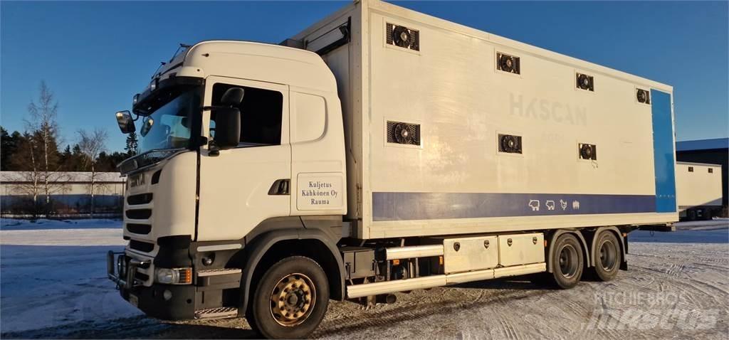 Scania R450 Livestock carrying trucks