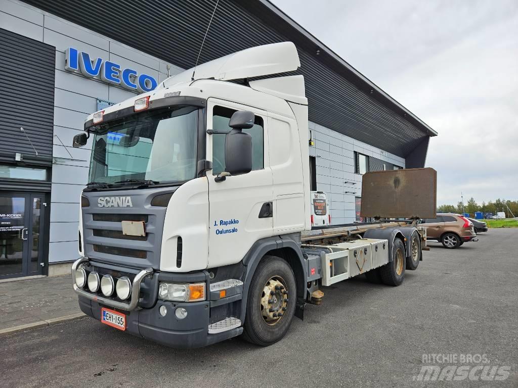Scania G420 6x2*4 Containerframe/Skiploader trucks