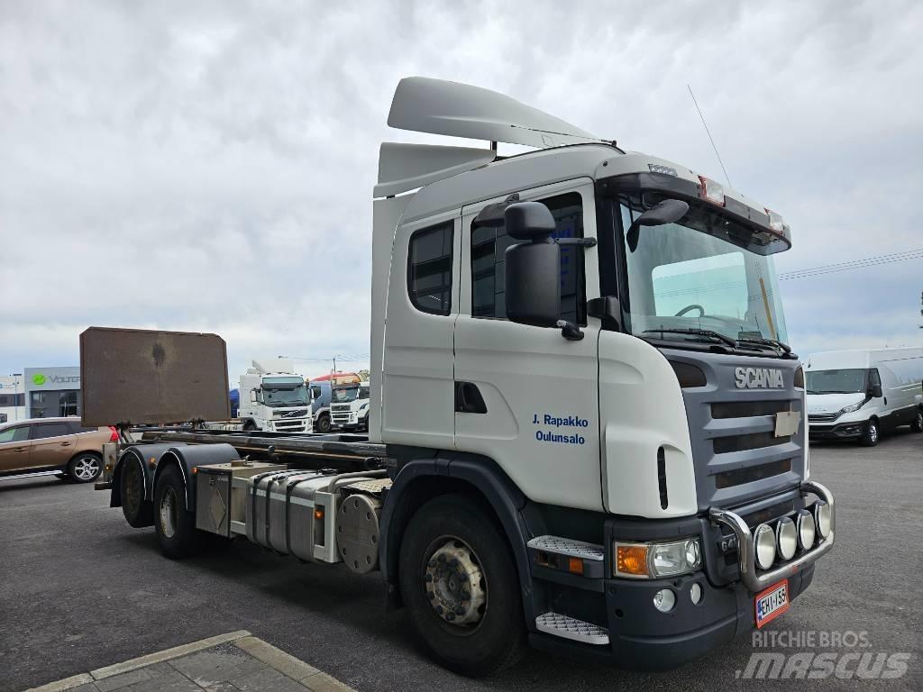 Scania G420 6x2*4 Containerframe/Skiploader trucks