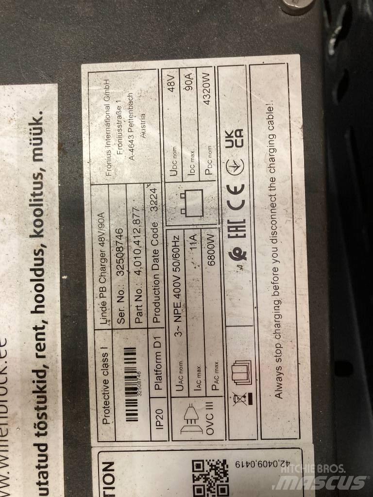Linde R14/1120 Reach truck