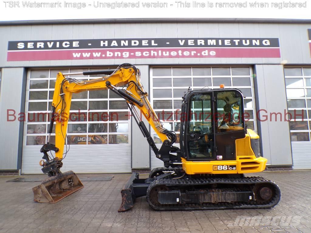 JCB 86C-2 TAB -Demo- Midi excavators  7t - 12t