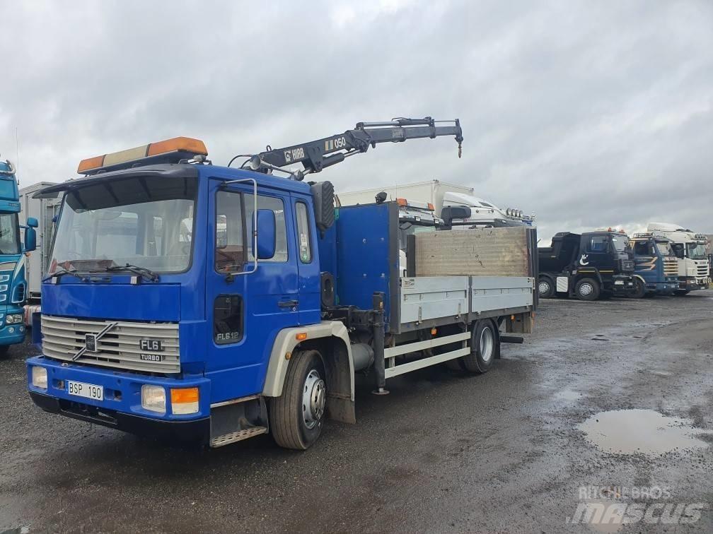 Volvo FL 612 Crane trucks