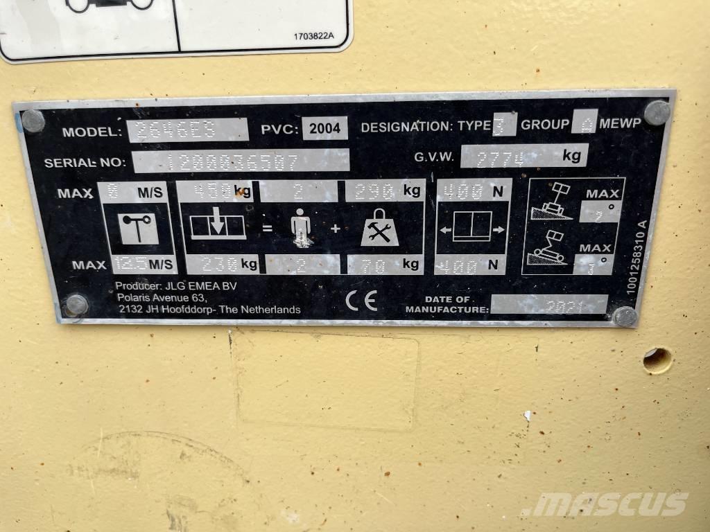 JLG 2646 ES Scissor lifts