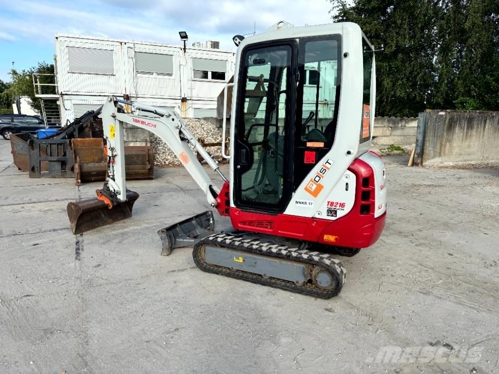 Takeuchi TB 216 Mini excavators < 7t