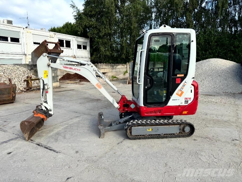 Takeuchi TB 216 Mini excavators < 7t