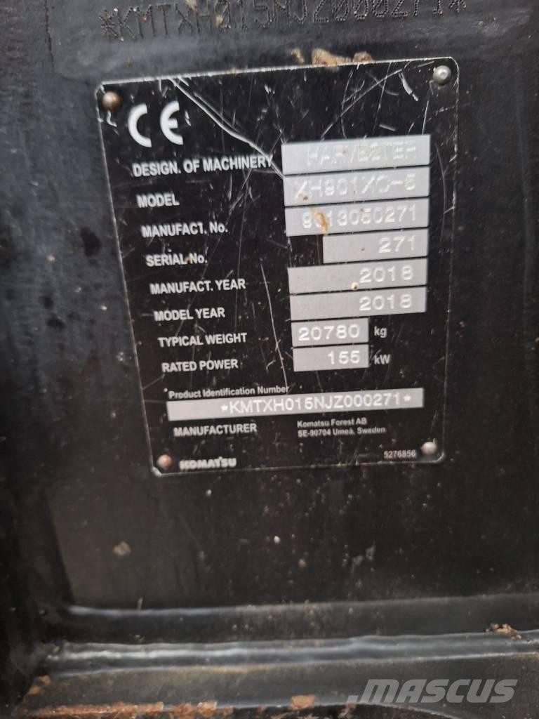 Komatsu 901 XC Harvesters