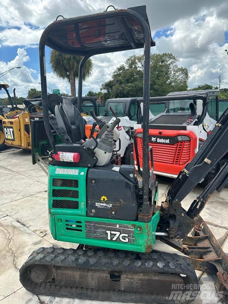 John Deere 17G Mini excavators < 7t