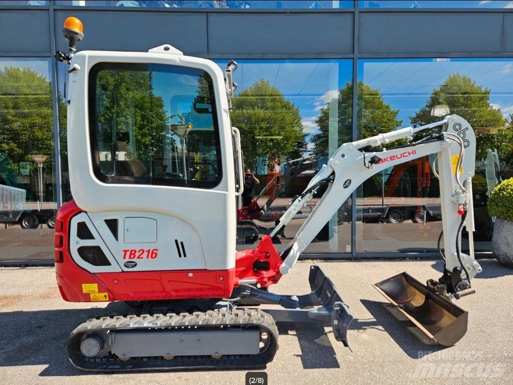 Takeuchi TB 216 Mini excavators < 7t
