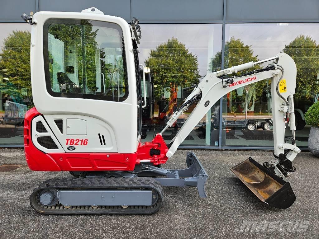 Takeuchi TB 216 Mini excavators < 7t
