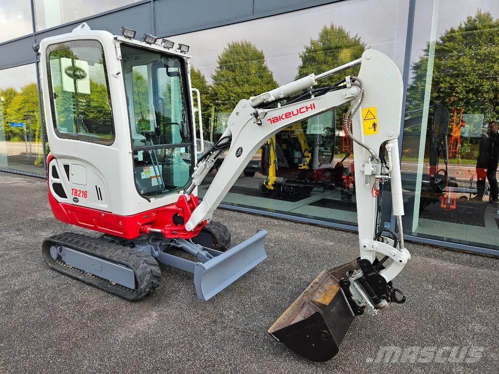 Takeuchi TB 216 Mini excavators < 7t
