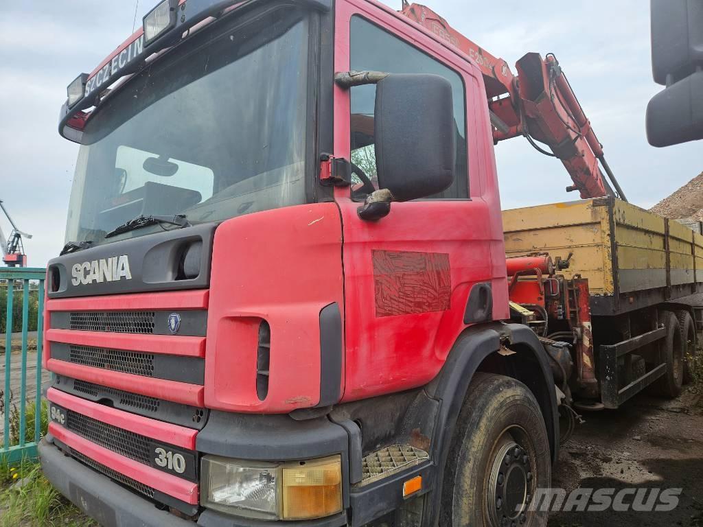 Scania P 94 FASSI Van Body Trucks