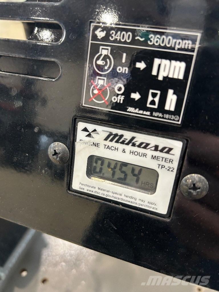 Mikasa Mvh 158 GH Vibrator compactors