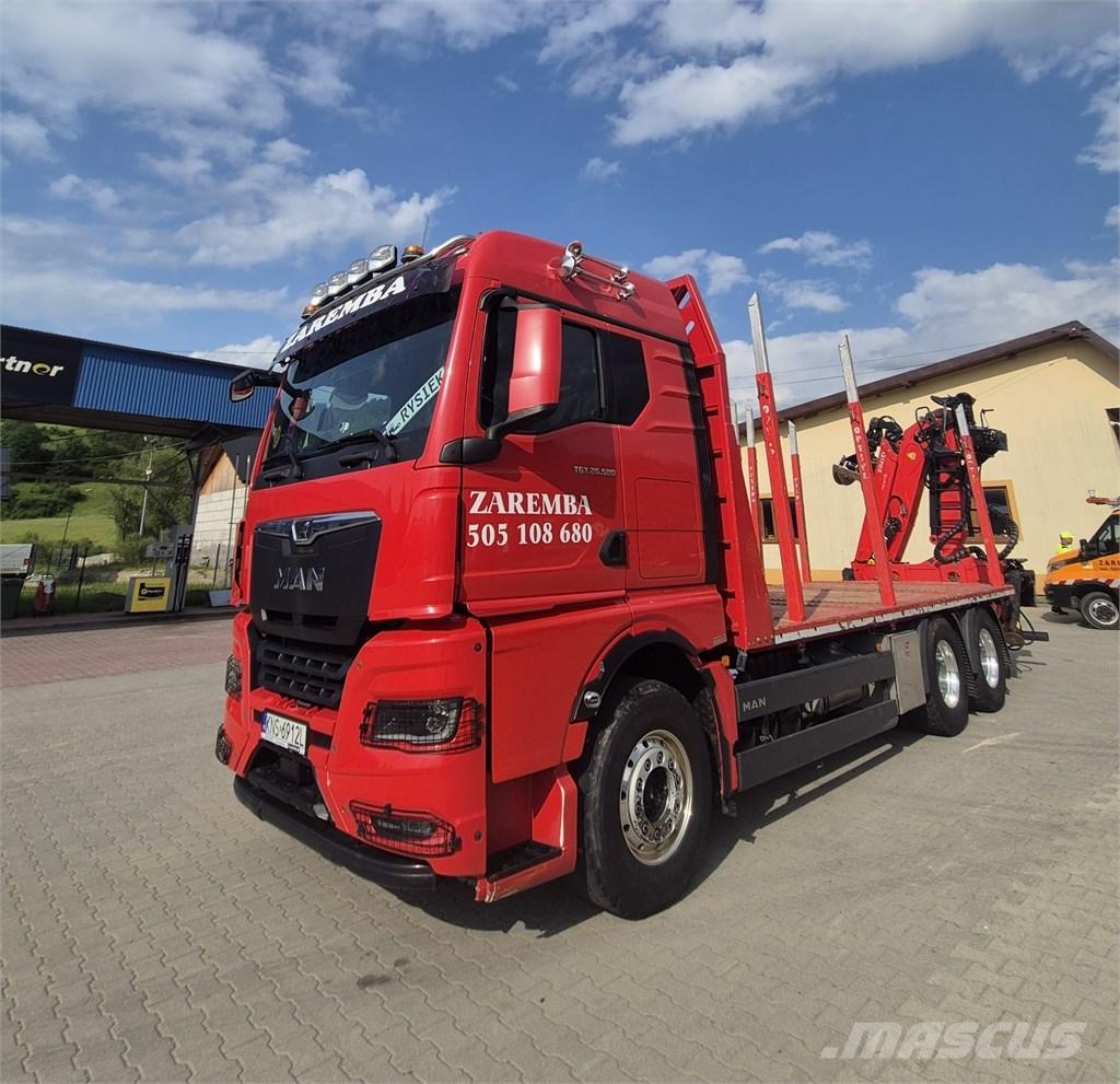 MAN Epsilon  26.580 Timber trucks