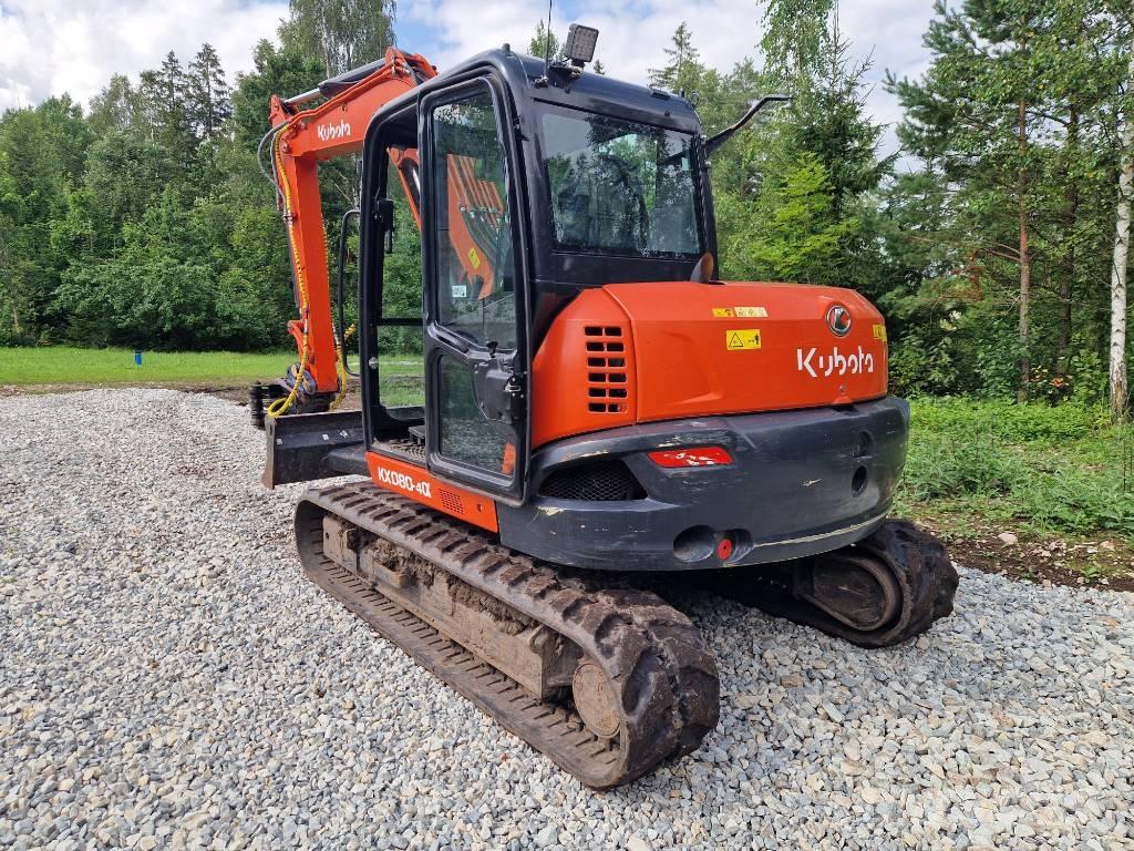 Kubota KX 080-4 Midi excavators  7t - 12t