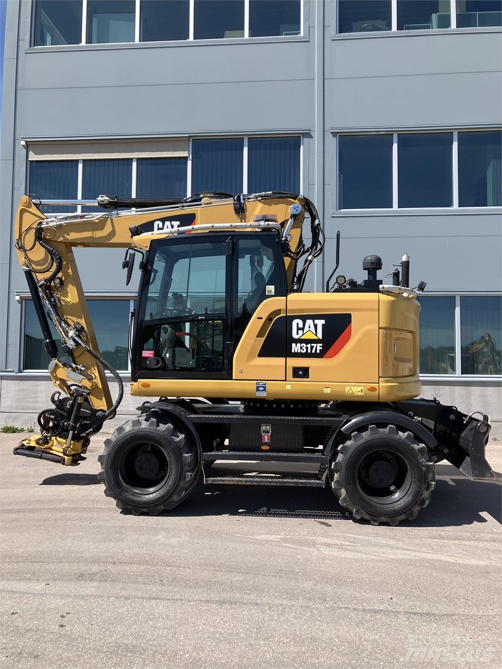 CAT 317 F Wheeled excavators