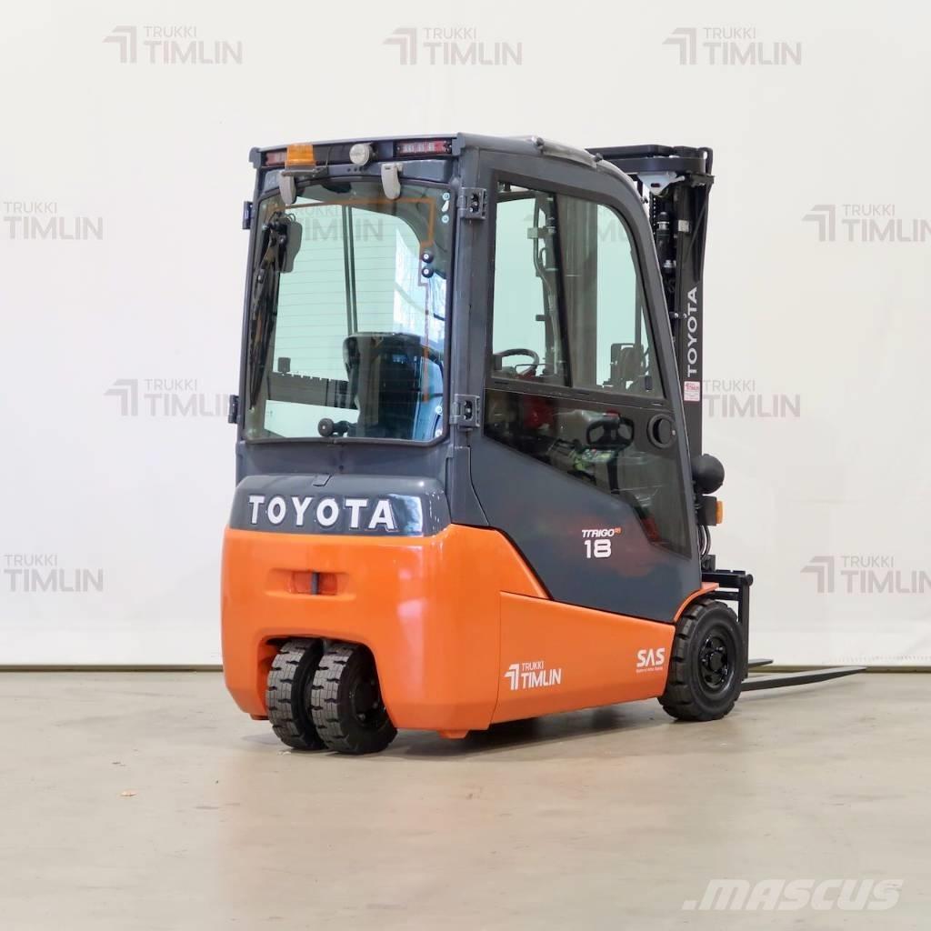Toyota 8FBE18T Electric forklift trucks
