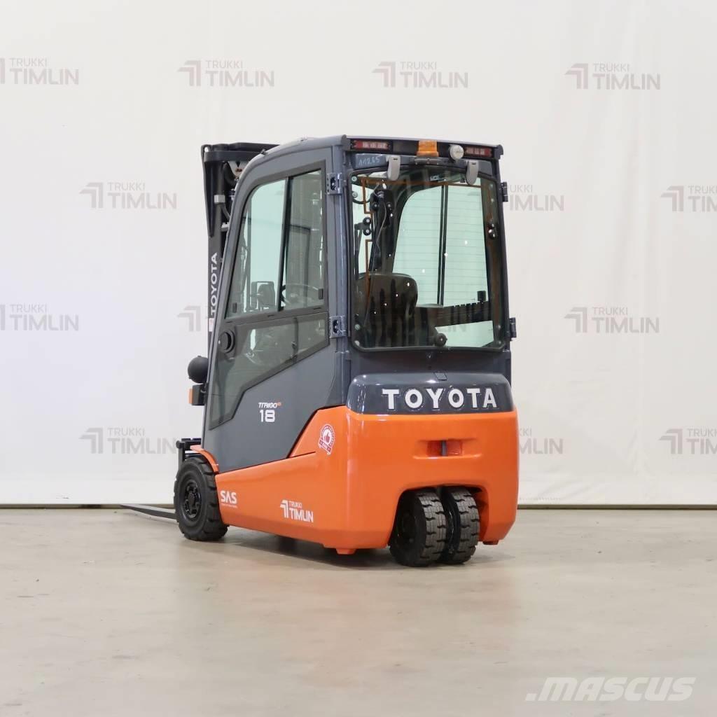 Toyota 8FBE18T Electric forklift trucks