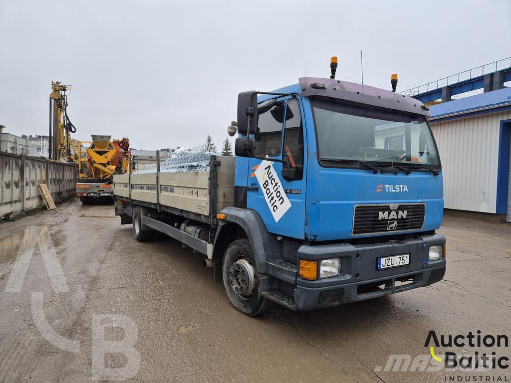 MAN 14.224 Flatbed/Dropside trucks
