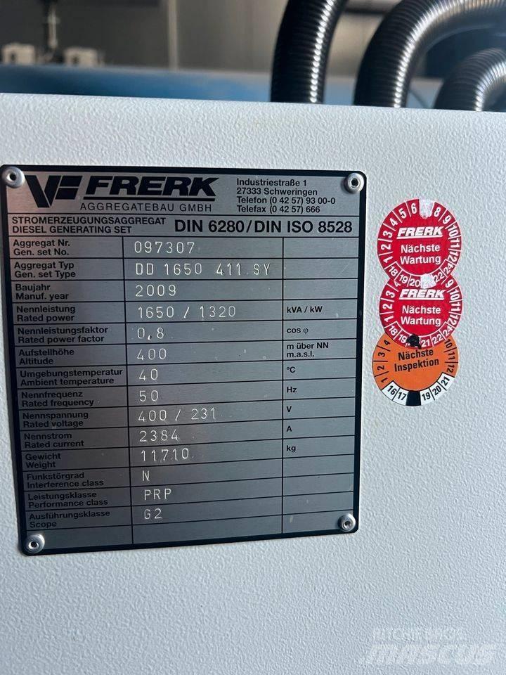 MTU 1650 KVA Diesel Generators