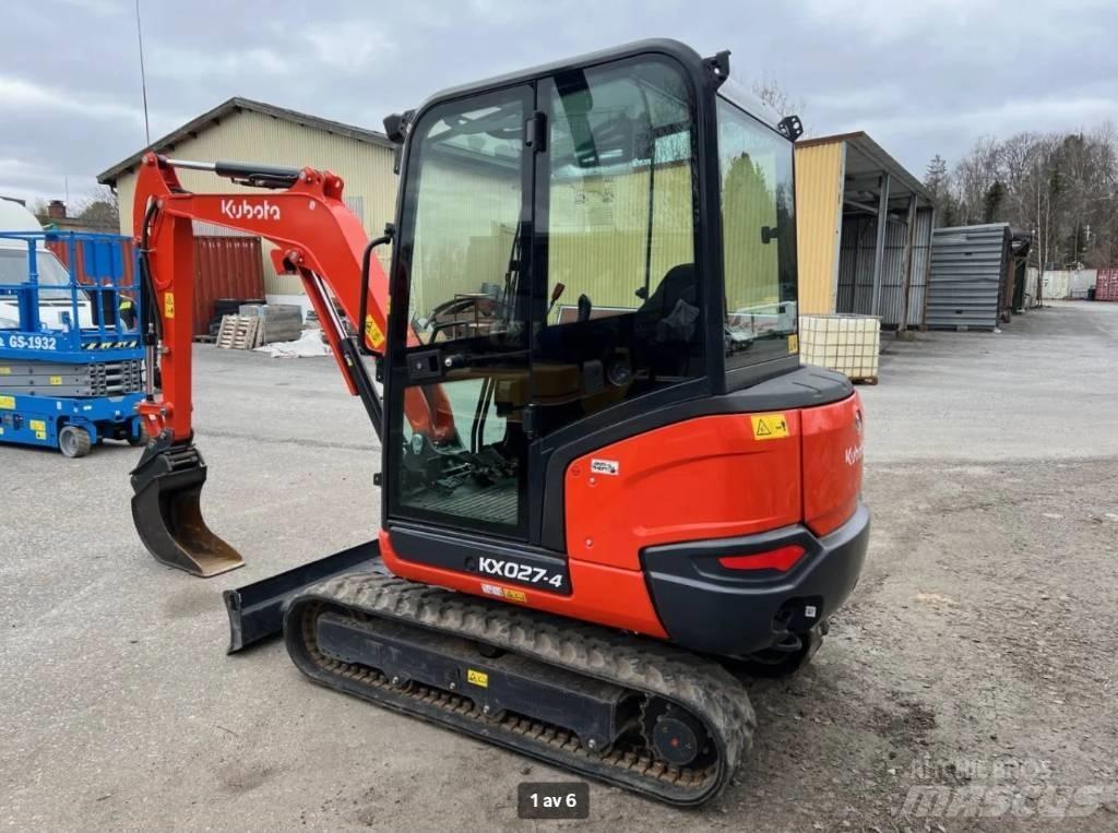 Kubota KX 027 Mini excavators < 7t