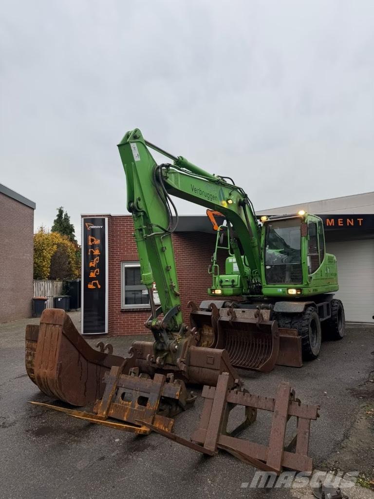 Hyundai R140W-9 Wheeled excavators