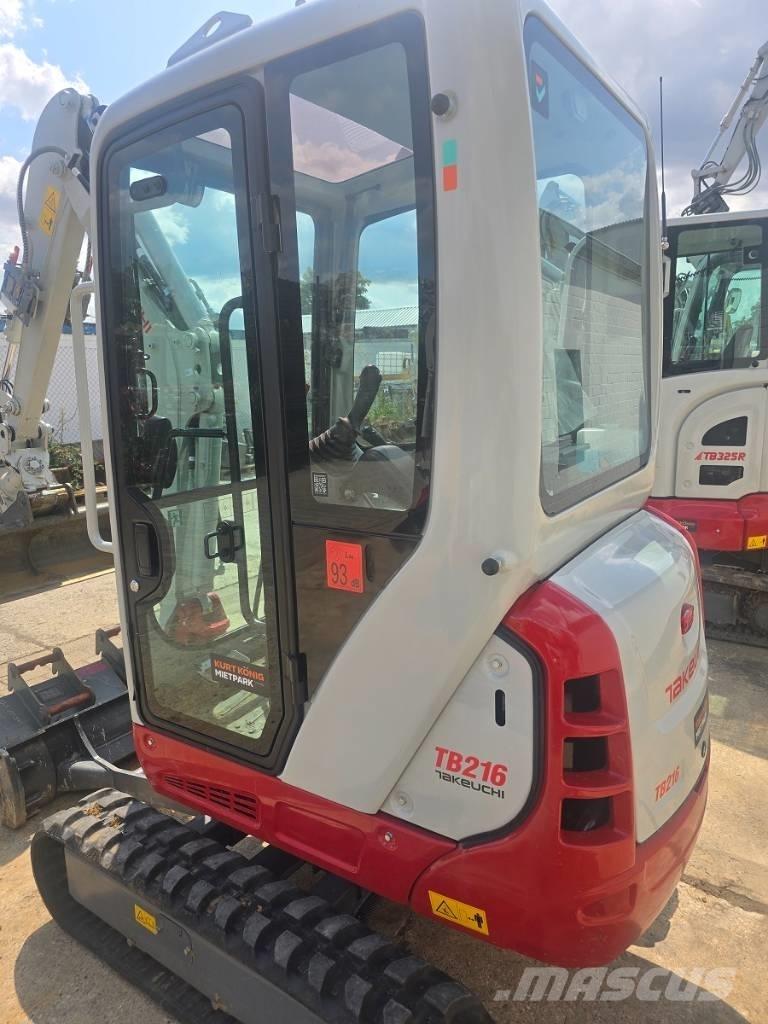 Takeuchi TB 216 A Mini excavators < 7t