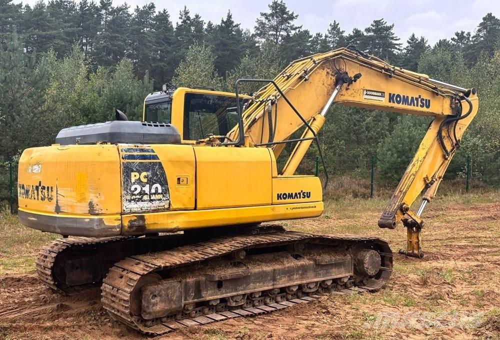 Komatsu PC 210 LC Crawler excavators