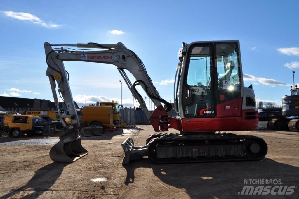 Takeuchi TB 250-2 Mini excavators < 7t