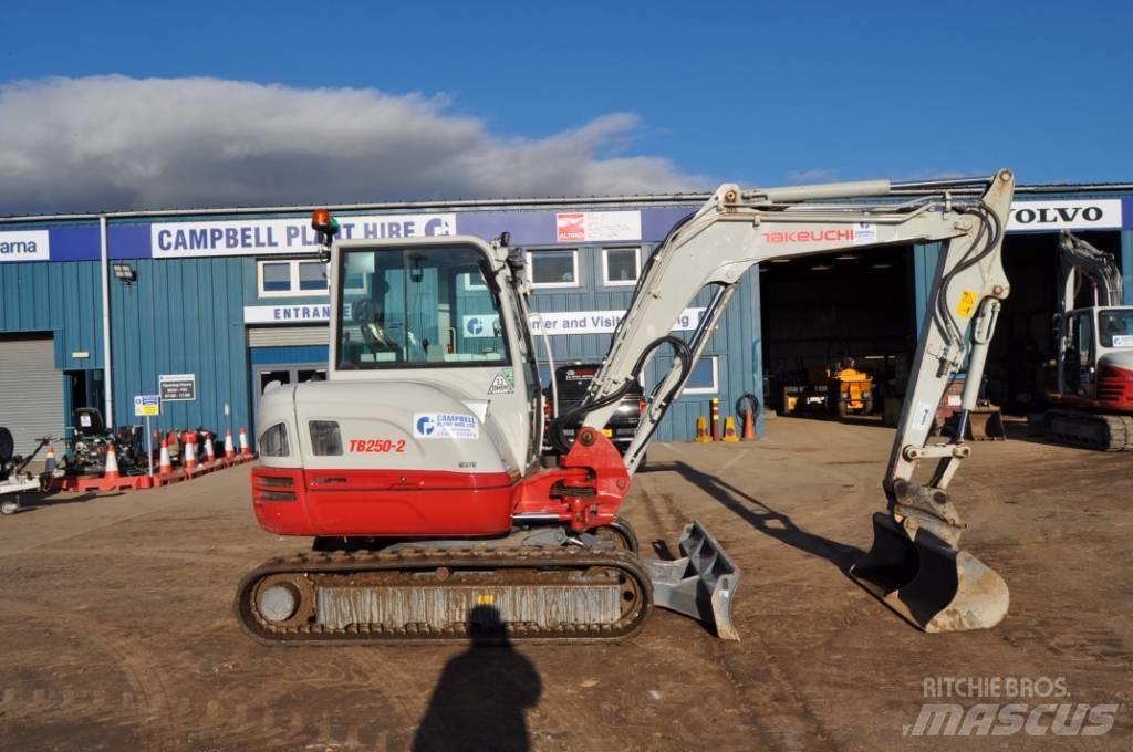 Takeuchi TB 250-2 Mini excavators < 7t