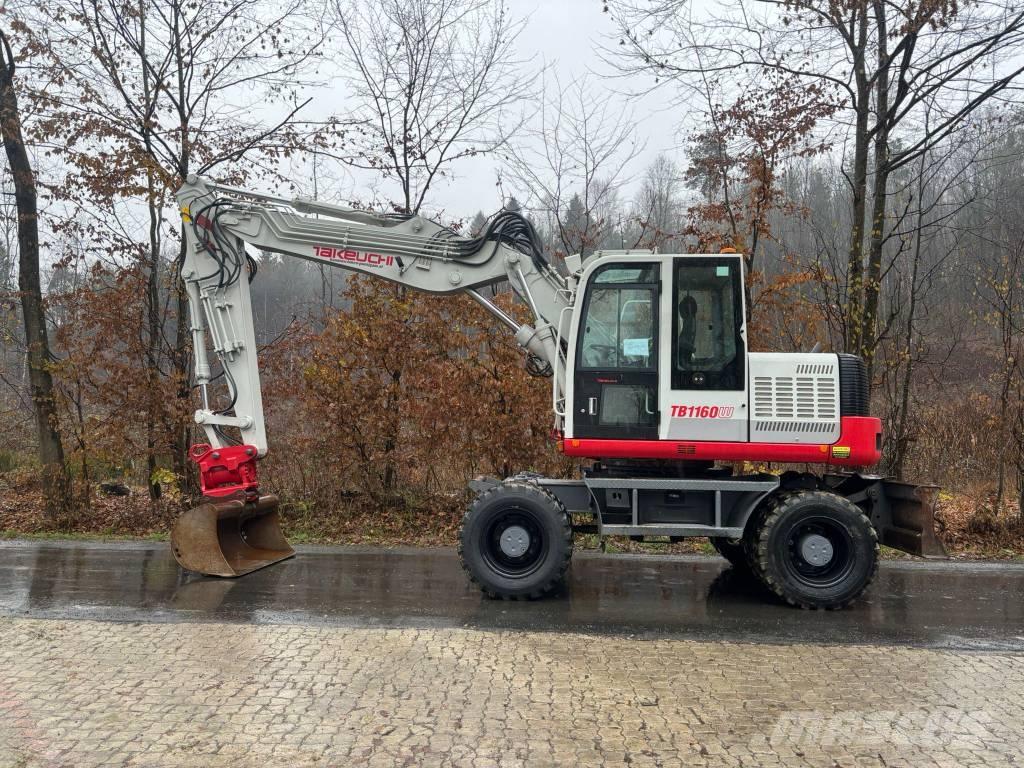 Takeuchi TB 1160 W Wheeled excavators