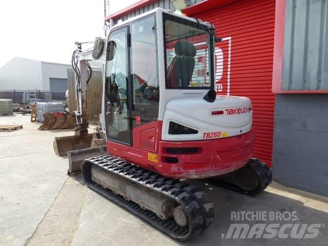 Takeuchi TB 260 Mini excavators < 7t