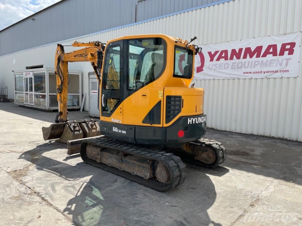 Hyundai R60 CR9A Mini excavators < 7t