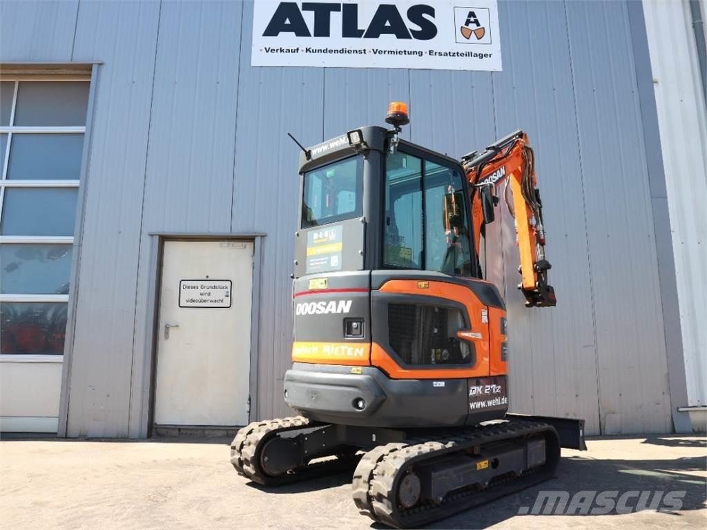 Doosan DX27Z-7 Mini excavators < 7t