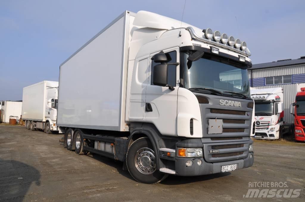 Scania R480LB6X2MNB Van Body Trucks