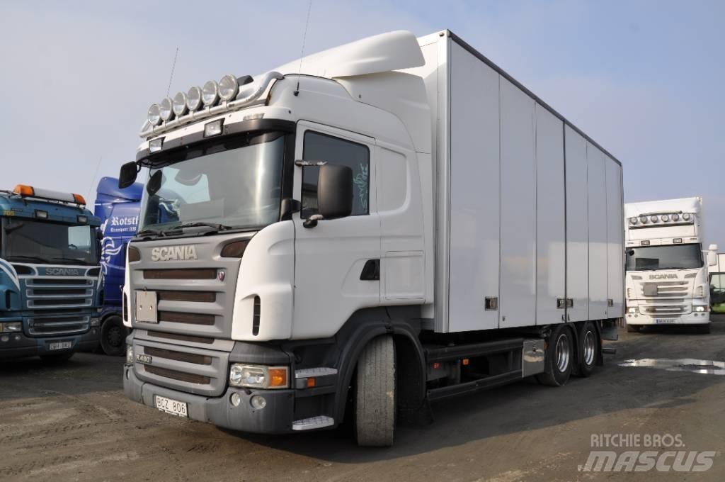 Scania R480LB6X2MNB Van Body Trucks