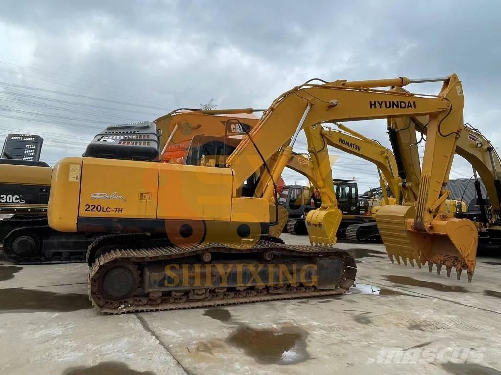 Hyundai Robex 220-7 Crawler excavators