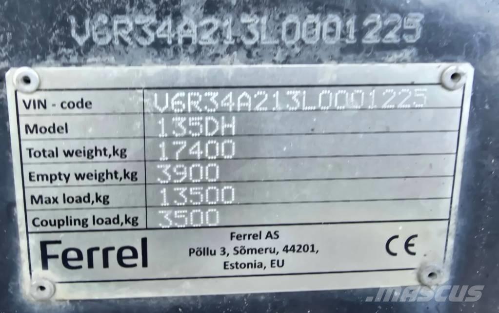 Ferrel 135DH Other farming trailers