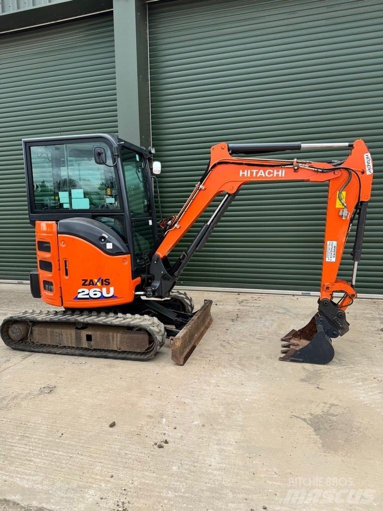Hitachi 26U-6 CR Mini excavators < 7t