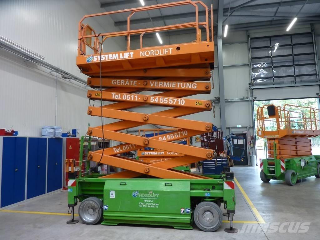 HAB S 175 12 E2WD Scissor lifts