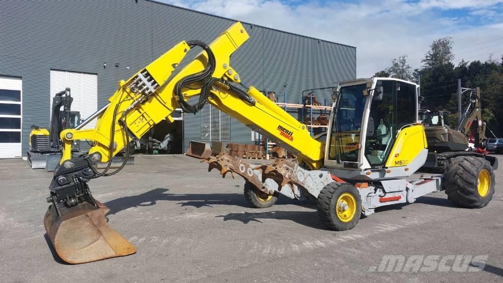 Menzi Muck M520 Wheeled excavators