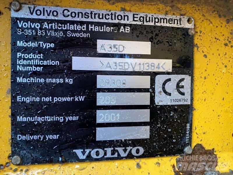 Volvo A35D Articulated Haulers