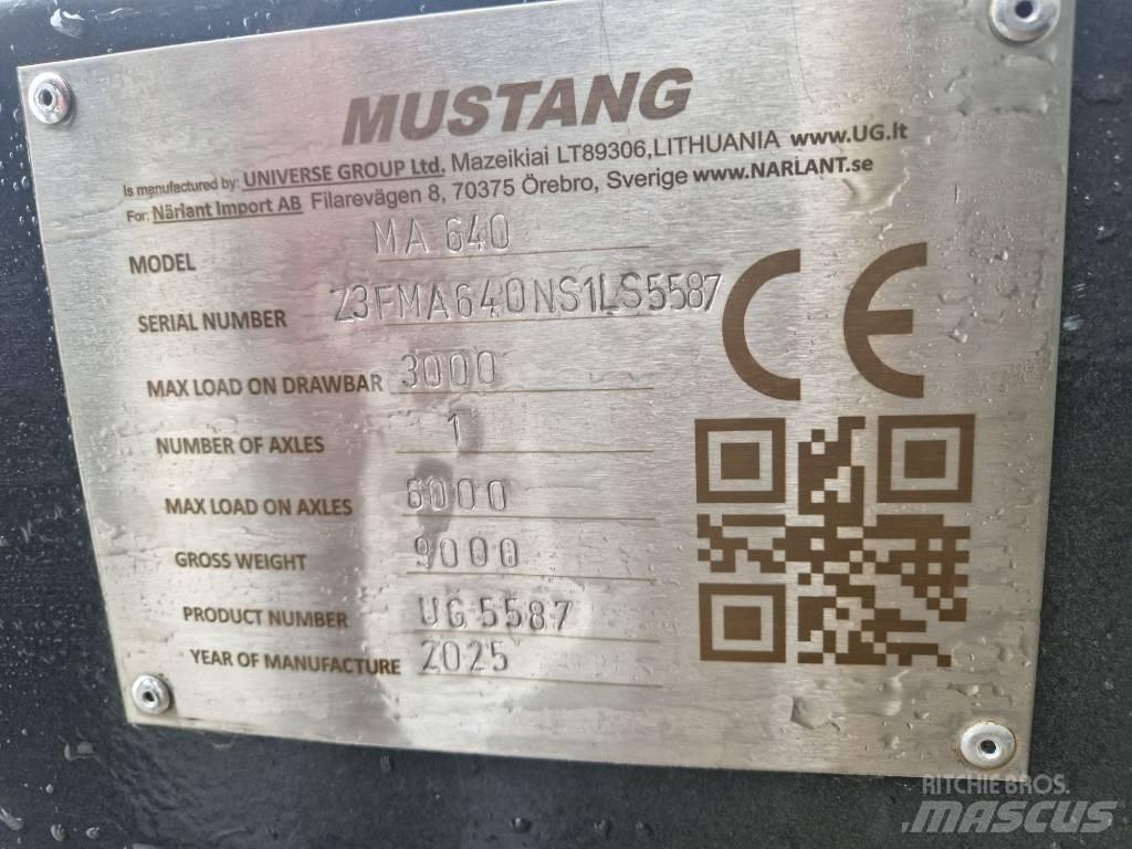 Mustang MA C-640 Other farming trailers