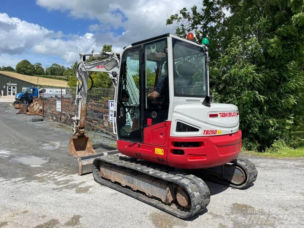 Takeuchi TB 260 Mini excavators < 7t
