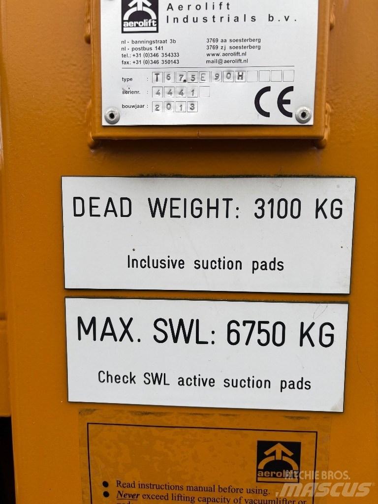 Aerolift T675E90H Other components