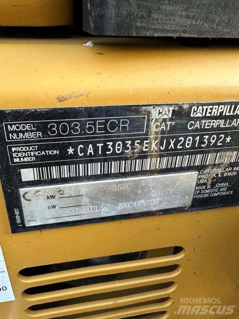 CAT 303.5 E CR Mini excavators < 7t