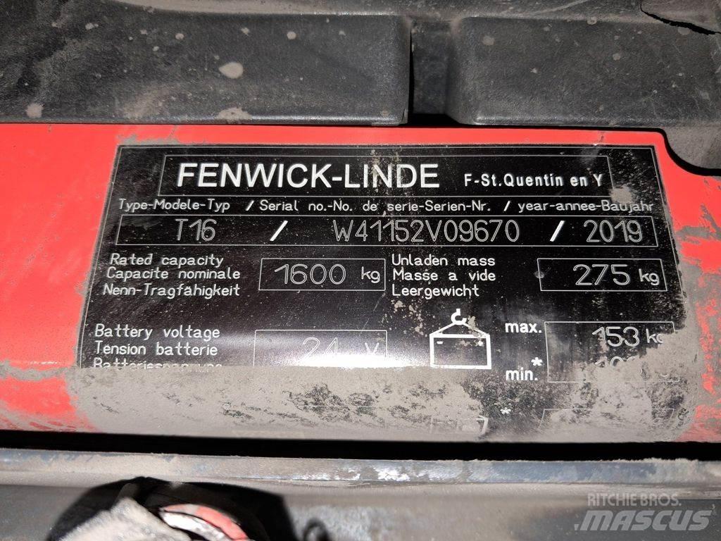 Linde T16 Low lifter